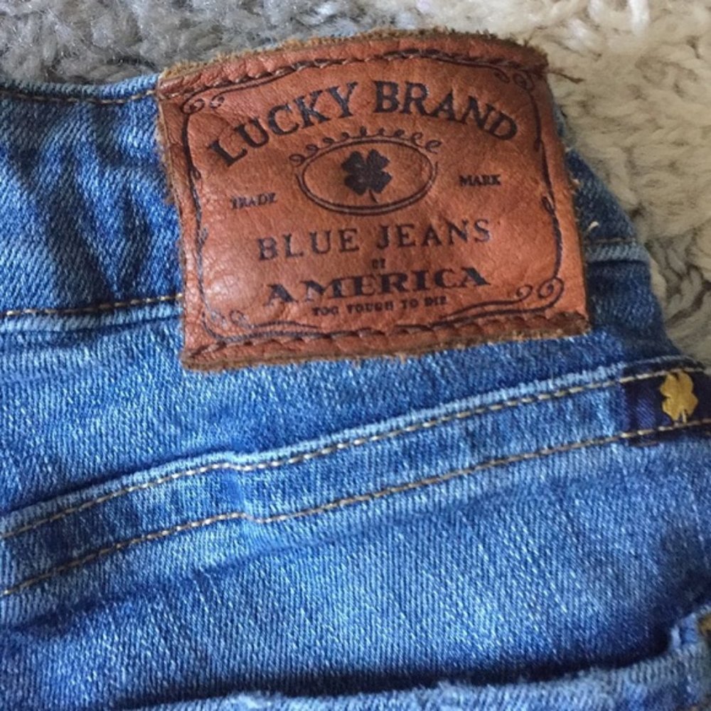Lucky brand Lolita skinny distressed jeans